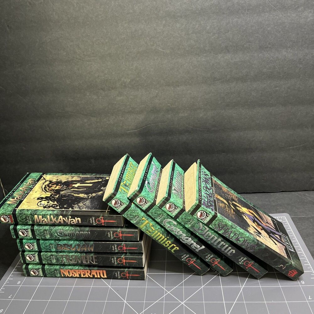 World of Darkness Vampire the Masquerade Paperback Lot